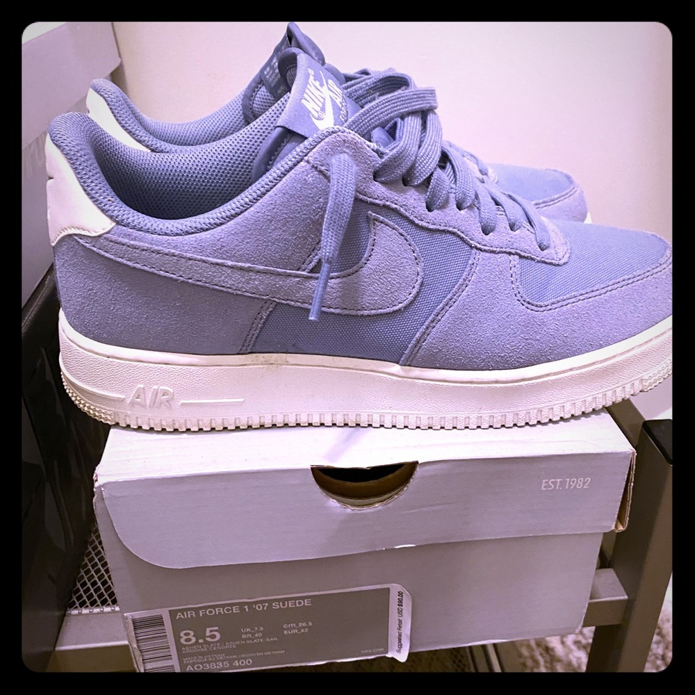 NIKE AIR FORCE 1 07’ SEUDE for SALE!! ✅